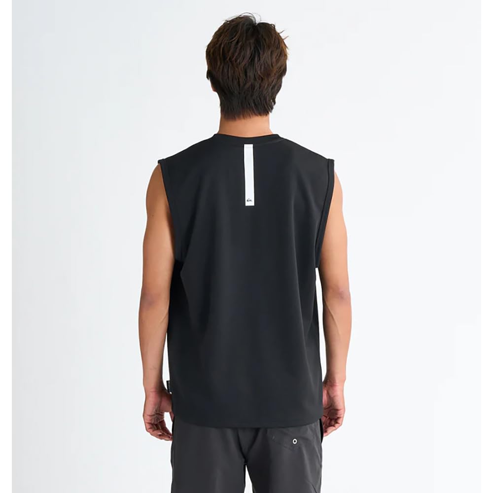 Amphibious mountain wave logo loose fit SURF sleeveless T-shirt