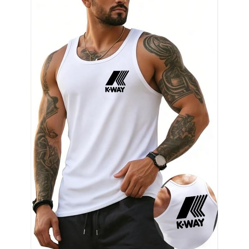 Мужская повседневная майка без рукавов S