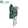 SATA 9-Piece Extra-Long Ball-End Hex Key Set