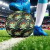 Balón de Fútbol Real Betis Impreso Talla 5, Antideslizante para Adultos, Balón de Partido Souvenir para Aficionados al Fútbol