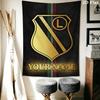 Custom Legia Warsaw Wall Hanging Printed Fabric Blanket Decorative Tapestries for Bedroom Living Room Home Decor