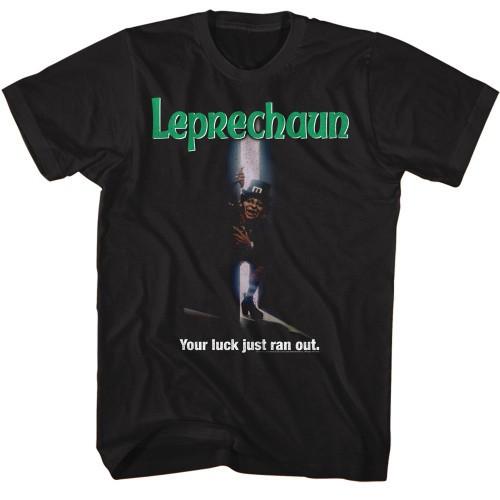 

Leprechaun Poster Ish Black TShirt Unisex T-Shirt S