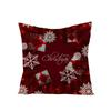 New Christmas Pillow Cover Printed Decorative Cushion Cover Home Sofa Cushion Linen Sofa Back