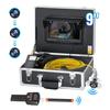 Cameră de Inspecție Canalizare-VEVOR-Impermeabilă IP68, 12 LED-uri, Card SD 32 GB-pentru Conductă, Canalizare, Instalații Sanitare, Conducte