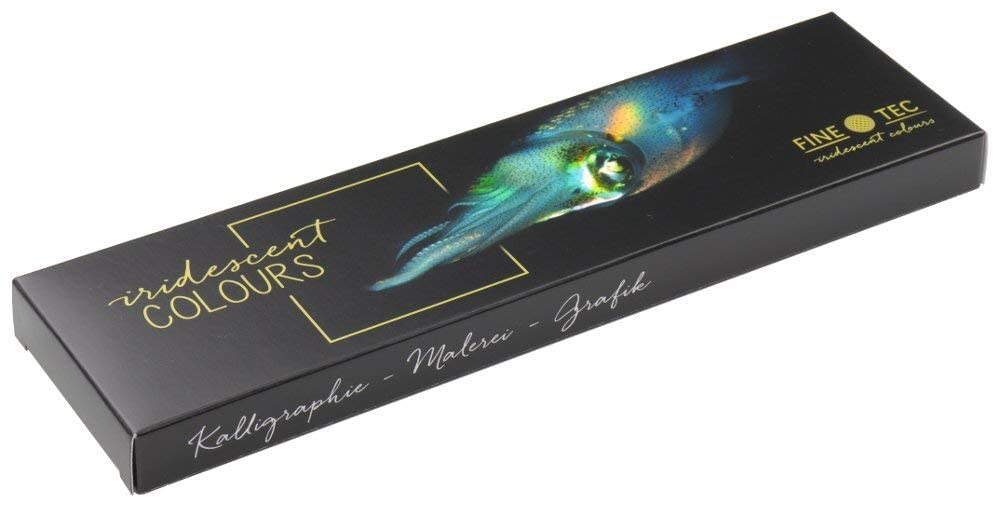 Finetec Holbein Art Materials Finetec Pearlescent Color F5600 Iridescence 6-Color Set 610604