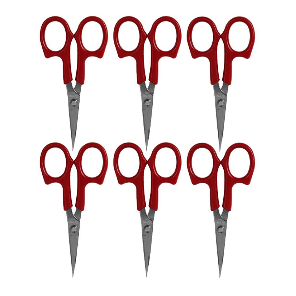 6Pcs Embroidery Set Curved Tip Sharp Sewing for Needlework Stitch Applique Household Tailor