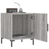 Nightstands 2 pcs Grey Sonoma 40 x 40 x 50 cm Particleboard