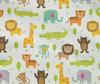 oneOone Cotton Flex Brown2 Fabric Animals Diy Clothing Quilting Fabric Print Fabric By Yard 40 Inch