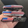Limited Edition United States USA National Flag Aluminium Adhesive Emblem Rear Trunk Badge Fender Sticker Body Decal Car Emblem