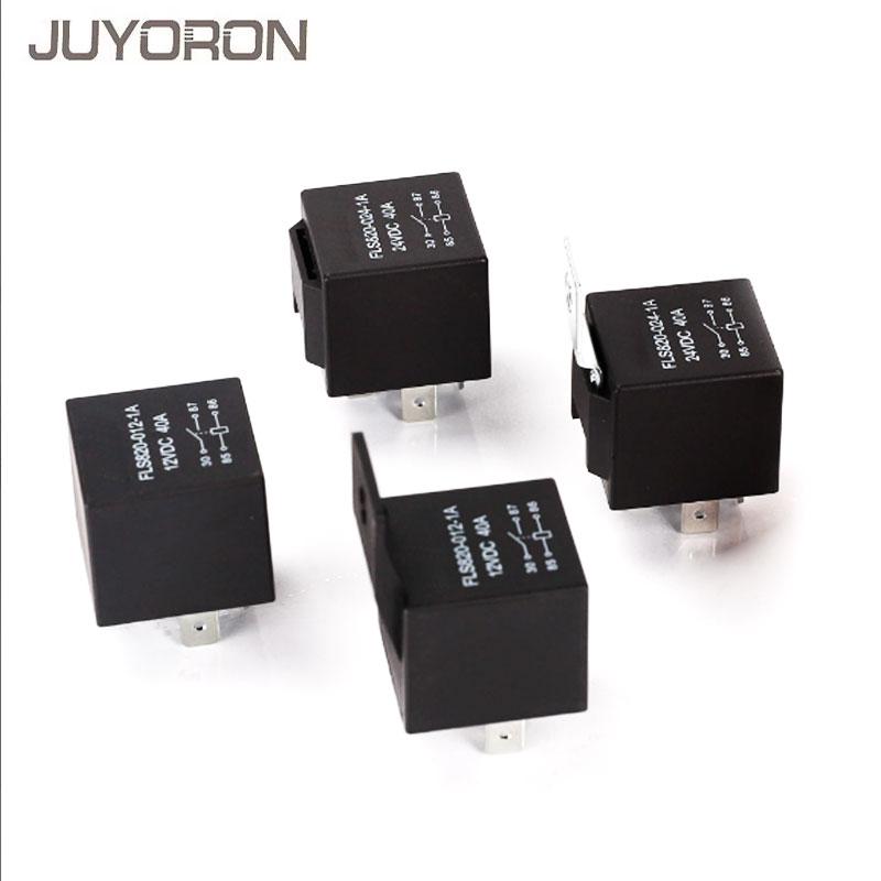 JD1914 40A 12V/24V SPDT Waterproof Car Relay 4/5 Pin Auto Switch Starter Kit for Car Boat Tractor Truck Motorcycle Relays 5