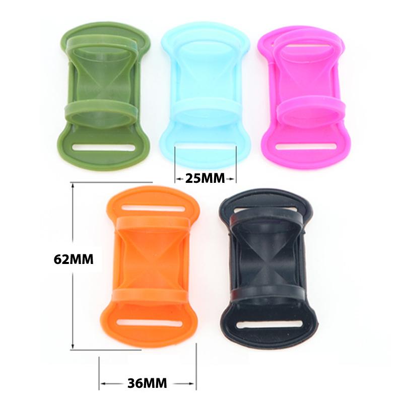 Fahrrad Licht Silikon Riemen Taschenlampe Scheinwerfer Radfahren Licht Halterung Band Krawatte