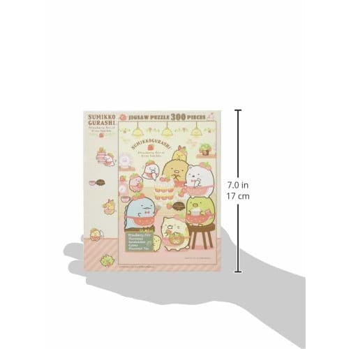 ENSKY Sumikkogurashi Cafe Sumikko Strawberry Fair 26 x 38cm Jigsaw Puzzle 300 Pieces JIGSAW PUZZLE 300-1583