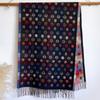 Big-name five-pointed star imitation cashmere scarf women's autumn and winter college style high-end thickened thermal air conditioner shawl