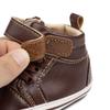 PU-Softsohlen High-Top-Sneaker für Babys (0-12 Monate)