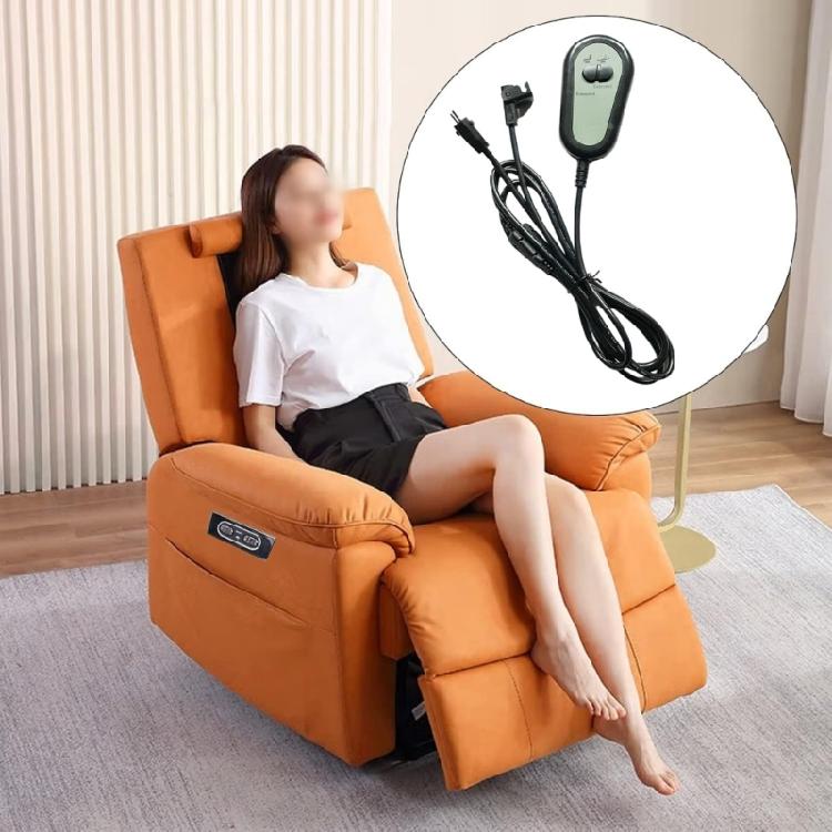 Indoor Recliner Motor Controller Ergonomic ABS Housing Lift Chair Hand Control Switches Simple To Operate for Homes Office