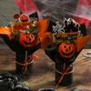 Practical Plastic Halloween Floral Feature Bats Pumpkins For Indoor And Outdoor Holiday Decoration