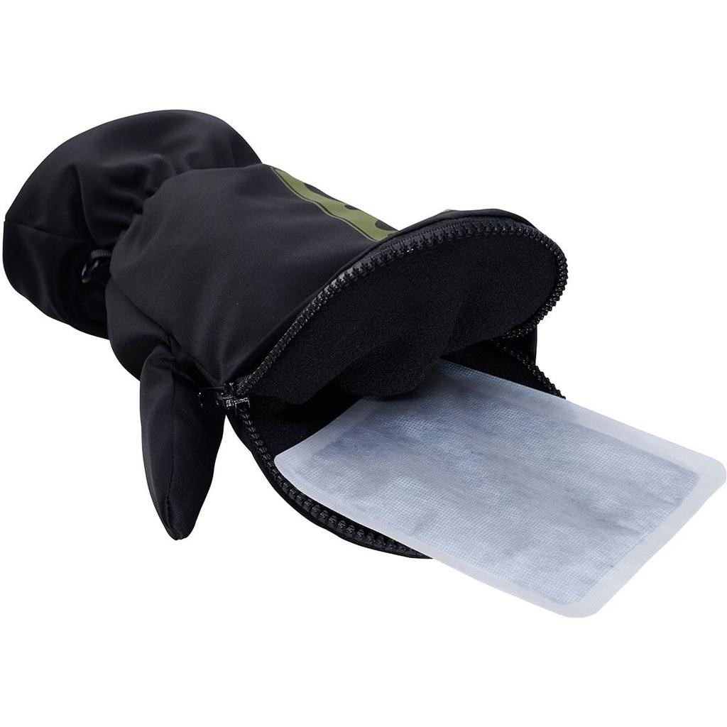 Ping Photonic Mitten Gloves, Hands, Black, Free Size