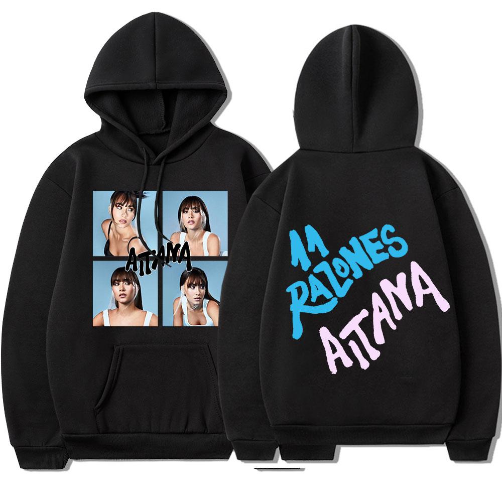 

Singer Aitana Ocana Graphic Print Hoodie Unisex Women Fashion Kawaii Harajuku Hooded Sweatshirt Oversized Pullover Streetwear