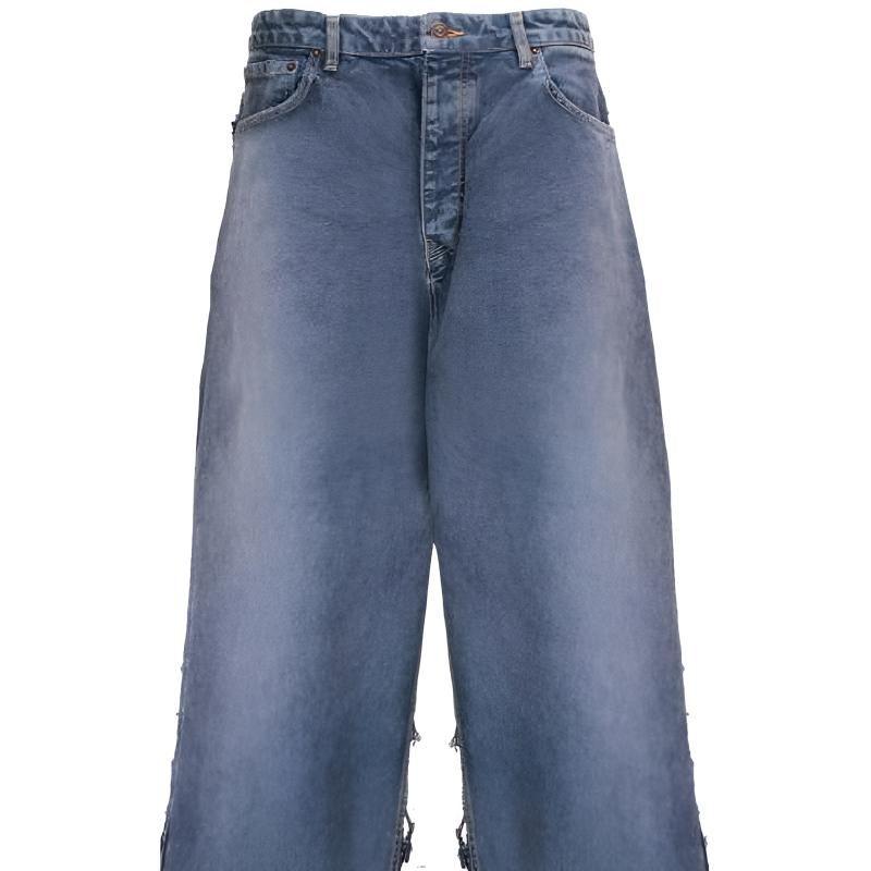Balenciaga Casual Pants Men's Blue 738751TOW554702
