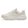 Anta White Wei Mesh Thick Sole Shock Absorbing Wear Resistant Breathable Increased Height Low Top Casual Shoes Women sneaker Ivory-White 922428820-1