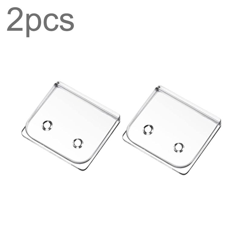 

Transparent Curtain Clips Holder Self Adhesive Plastic Windproof Fixer Edge Clip Indoor Showers Anti Splash Bathroom Accessories