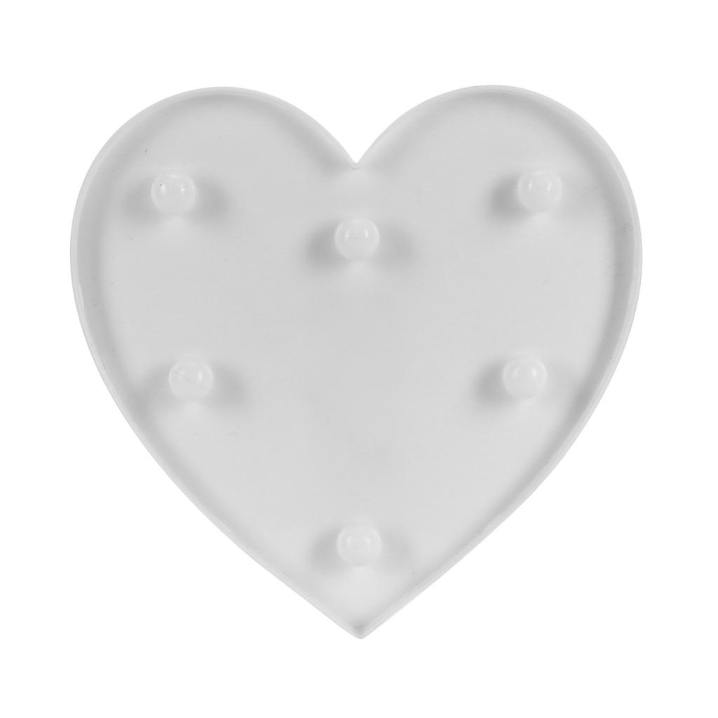 Distinctive Heart Shaped Night Light LED Decorative Lamp for Proposal Festival Party