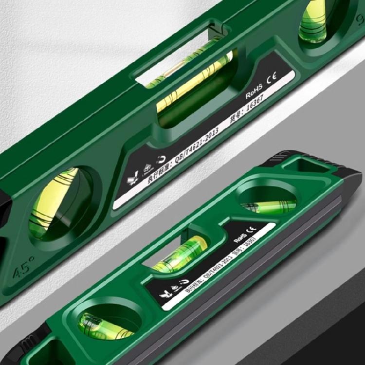 Horizontals Ruler 9inch Magnetic Torpedoes Level Spirits Level Tool Measure Tool