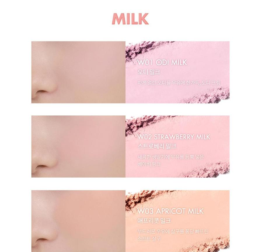 Rom&nd Mieux que la joue – Blush coréen doux au fini flouté (9 couleurs)