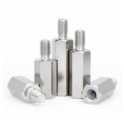 304 Stainless Steel Hexagonal Male-Female Threaded Support Post