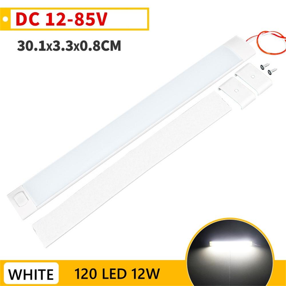 

1 шт. 120/168 светодиодов RV багажник свет 12 В караван RV потолочное светодиодное внутреннее освещение прицеп автодом фургон грузовик кемпер лодка свет