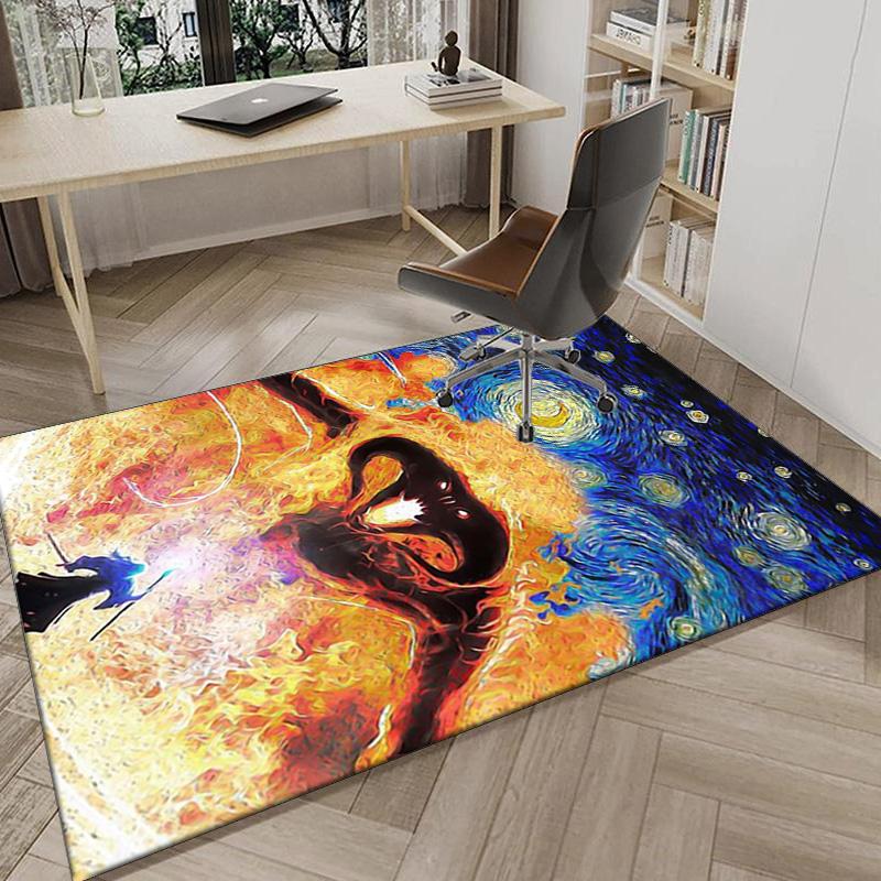 Middle-earth Map Adventure The Lord Carpet, Chair Rug,Rug for Office Bedroom Living Rooms, Doormat Decor Fan Gift Christmas Gift