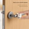 Creative No-Punch Doorstop: Anti-Collision Doorknob Pad & Buffer