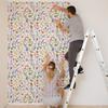 Blumentapete Selbstklebend Blatt Libelle Schmetterling Tapetenrolle Abnehmbar Wasserdicht Kontaktpapier für Schlafzimmerwand