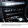 Botão de Controle de Ar Condicionado KIMISS para E-Class W212 E63 AMG 2009-2016, Tampa do Interruptor de Desligar do Ar Condicionado, Ajustador da Console Central