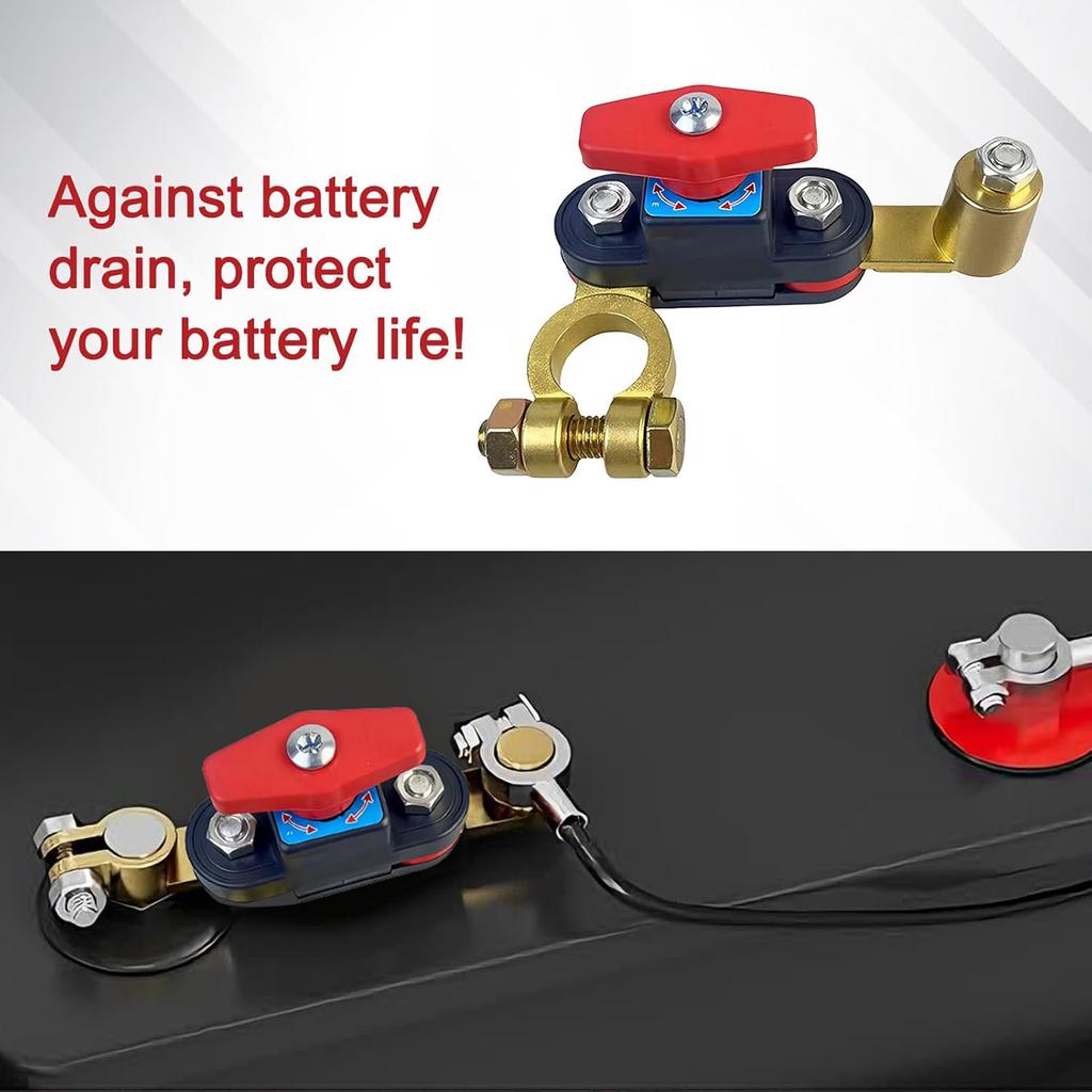 Automotive Battery Power-off Circuit Breaker, Adjustable Copper Stable Transmission High Conductivity 12V-24V Circuit Breaker.