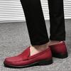 2022 Newest High Quality Men Casual Shoes Business Oxfords Shoes Men Loafers Moccasins Luxury Brand Men'S Shoes Retro Matte Cowhide
