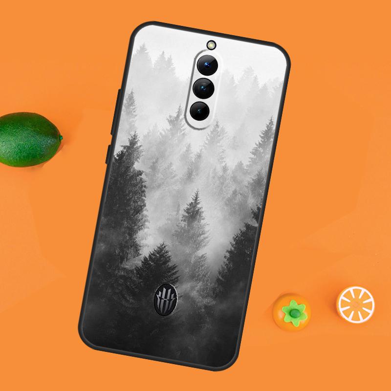 Beautiful Nature Forest Tree Case For ZTE Nubia Red Magic 8S 9S 10S 8 9 10 11 Pro Plus 6 7 6S 7S Pro RedMagic 10 Air Cover