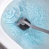S-förmige Toilettenbürste Wandmontierte Reinigungsbürsten Toilettenreinigungsbürste mit langem Griff Toilettenbürste mit weichen Borsten Badezimmerwerkzeug