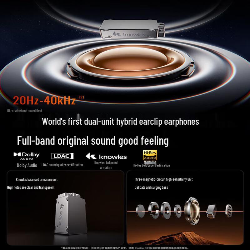 Baseus Inspire XC1 Open-Ear Ear Clip Bluetooth Earbuds