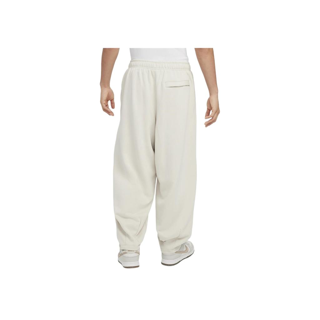 Nike Solid Color Elastic Waist Loose Fit Cuffed Casual Pants Men bottoms Stone-Brown HJ1823-104