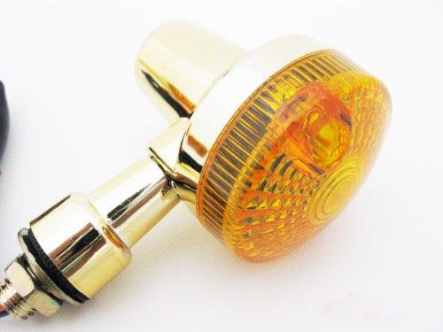 MADMAX GS400 Type Mini Turn Signal Gold Orange Set of