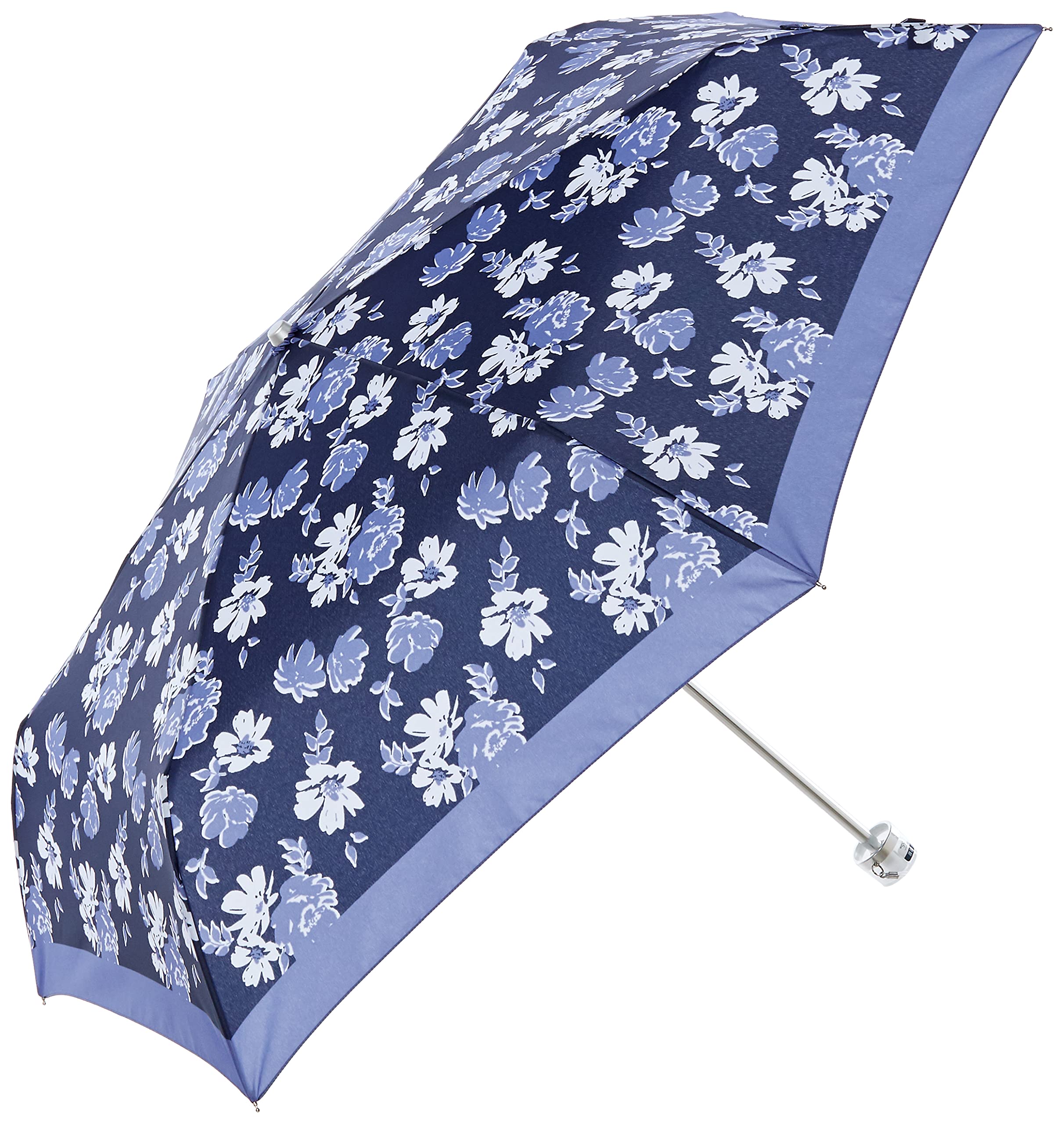 

Ультраскладной зонт с цветочным 3 стильным женским водоотталкивающим узором, закрытие в одно касание, 55 см, цвета,
