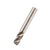Vysokokvalitný 4mm12mm HSS CNC fréza so štyrmi drážkami s valcovou stopkou, vrták