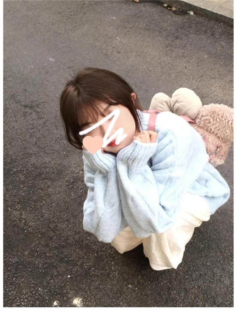 Women's Cozy Blue Sweater - Oversized Knit Pullover for Autumn and Spring