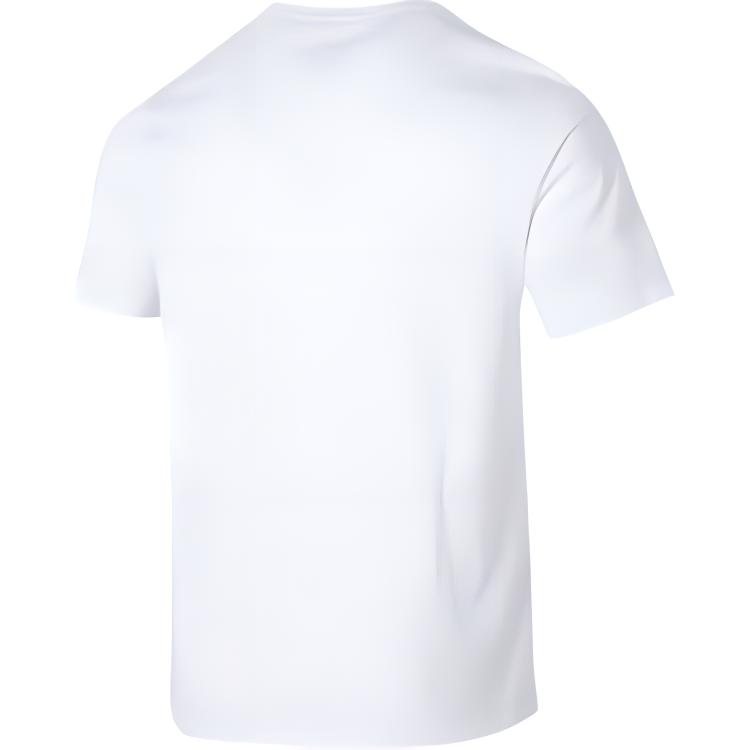 Puma Logo Embroidered Fitness Training Crew Neck Short Sleeve T-Shirt Men Tops White 658615-04