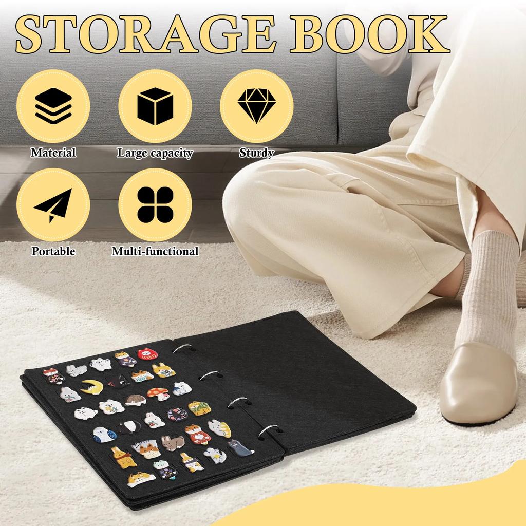 3 Stück Filz-Anstecknadel-Display-Ständer Schuh-Anhänger-Halter Abzeichen-Display Schmuckaufbewahrung Schmuckstück Halsketten Anhänger Ohrringe Organizer