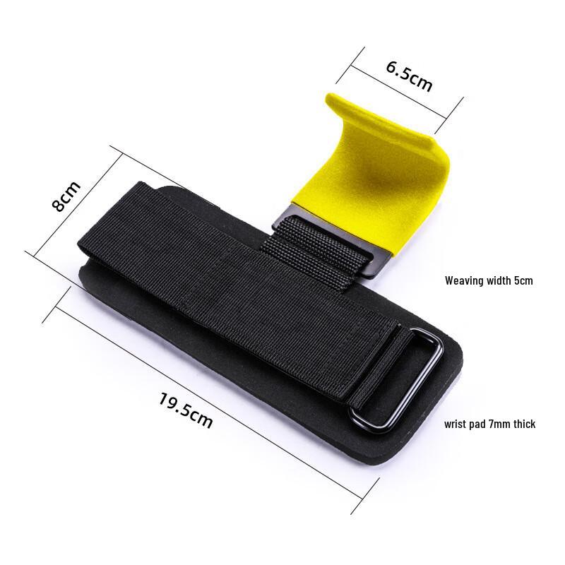 Weightlifting Pull-up Assist Grip Hooks with Wrist Support