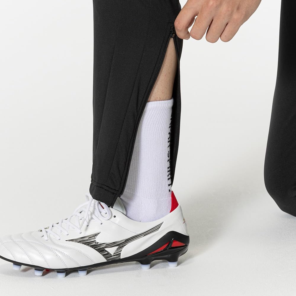 Soccer Training Long Pants, Jersey, Slim Fit, Unisex, Adult, Black, Size XL (P2MDB035)