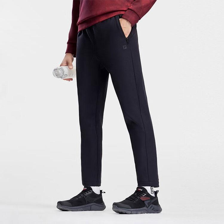 New FILA Fitness Series Casual Pants Men's Pitch Black A11M341804F-BK