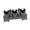 Vacuum Cleaner Head Storage Rack 3 Slot Parts Modern Nozzle Base Mount Organizer Holder Wall for V6